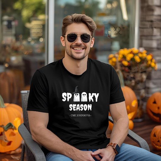 Spooky Season Ghost Shirt - Funny Halloween T-Shir