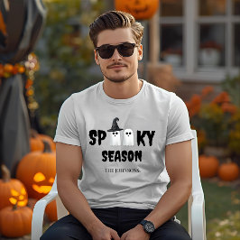 Spooky Season Ghost Shirt - Funny Halloween T-Shir