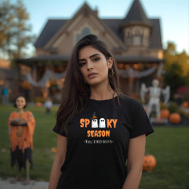 Spooky Season Ghost Shirt - Funny Halloween T-Shir