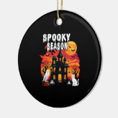 Spooky Season Halloween (2) Keramik Ornament (Links)
