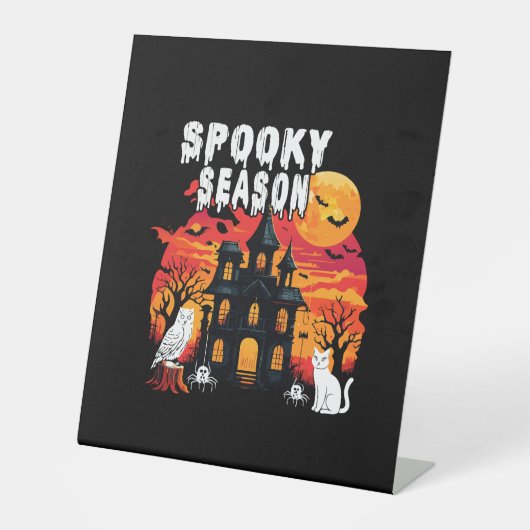 Spooky Season Halloween (2) Sockelschild (Vorderseite)