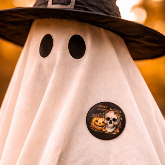 Spooky Season Halloween Button