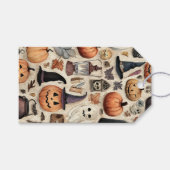 Spooky Season - Halloween-Geschenkmarke Geschenkanhänger (Vorderseite (Horizontal))