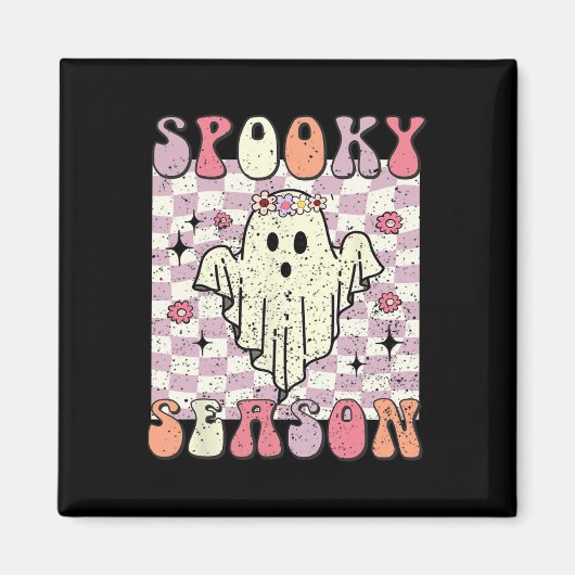 Spooky Season Halloween-Kostüm Magnet (Vorne)