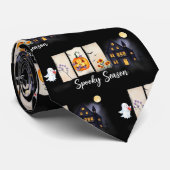 Spooky Season Halloween Krawatte (Gerollt)