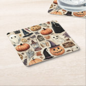 Spooky Season - Halloween Paper Untersetzer (angewinkelt)