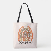 Spooky Season Halloween Rainbow Fall Tasche (Rückseite)