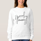Spooky Season Halloween Sweatshirt für Frauen (Vorderseite)