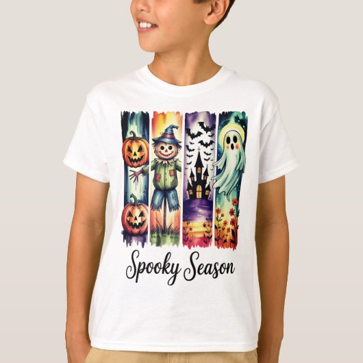 Spooky Season Halloween T-Shirt (Vorderseite)
