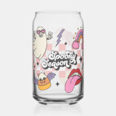 Spooky Season Halloween Tasse, HerbstHalloween-Ges Dosenglas (Vorderseite)
