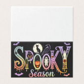 Spooky Season Iridescent Halloween (Außenseite Aufgefaltet)