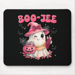 Spooky Season Niedlich Boo Jee Boujee Halloween Co Mousepad