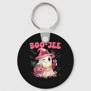 Spooky Season Niedlich Boo Jee Boujee Halloween Co Schlüsselanhänger