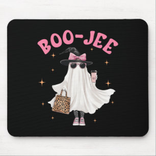 Spooky Season Niedlich Ghost Funny Halloween Bouje Mousepad