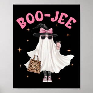 Spooky Season Niedlich Ghost Funny Halloween Bouje Poster