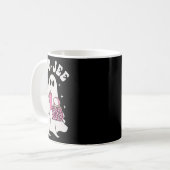 Spooky Season Niedlich Ghost Halloween Kostüm Boo- Kaffeetasse (Vorderseite Links)