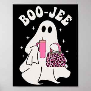 Spooky Season Niedlich Ghost Halloween Kostüm Boo- Poster