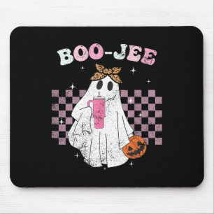Spooky Season Niedlich Ghost Halloween Kostüm Bouj Mousepad