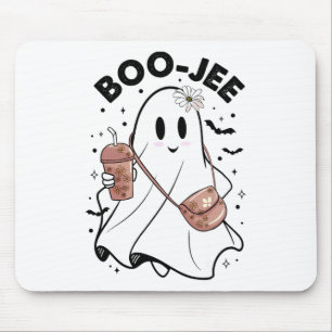 Spooky Season Niedlich Ghost Halloween Kostüm Bouj Mousepad