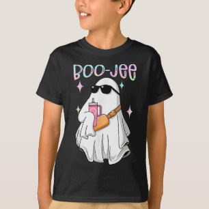 Spooky Season Niedlich Ghost Halloween Kostüm Bouj T-Shirt