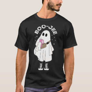 Spooky Season Niedlich Ghost Halloween Kostüm Bouj T-Shirt