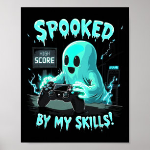 Spooky Season Niedlich Ghost Halloween Spooky Poster