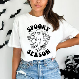 Spooky Season Niedlich Ghost Halloween T-Shirt