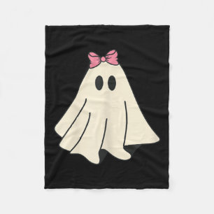 Spooky Season Niedlich Retro Ghost Halloween Kostü Fleecedecke