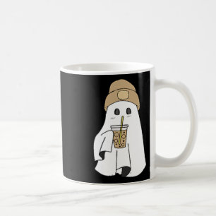 Spooky Season Niedlich Retro Ghost Ice Kaffee Hall Kaffeetasse