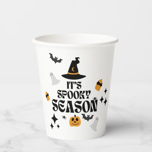 Spooky Season Paper Cup Pappbecher (Vorderseite)