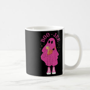 Spooky Season Pink Ghost Halloween Kostüm Boujee Kaffeetasse