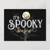 Spooky Season Postcard Postkarte (Vorderseite)