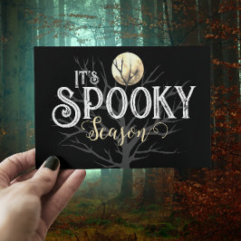 Spooky Season Postcard Postkarte