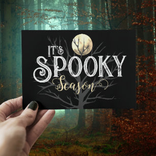 Spooky Season Postcard Postkarte