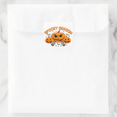 Spooky Season Quadratischer Aufkleber (Tasche)