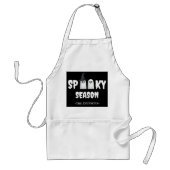 Spooky Season Schürze - Funny Halloween Kitchen Ge (Vorne)