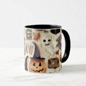 Spooky Season Sips - Halloween-Elemente der Tasse (VorderseiteRechts)