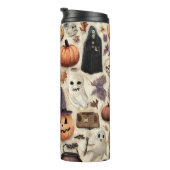Spooky Season Sips - Halloween Thermal Tumbler Thermosbecher (Nach rechts gedreht)