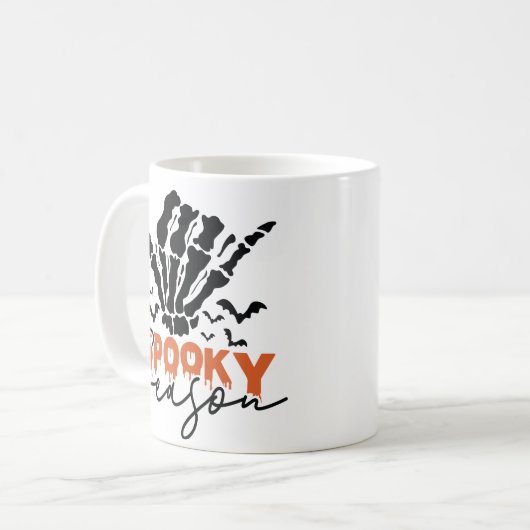 Spooky Season Spooky Tasse (Vorderseite Links)