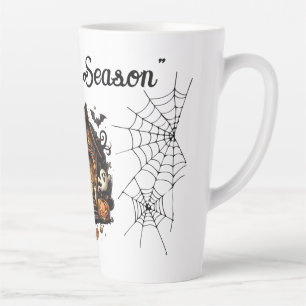 Spooky Season Spuk House Halloween Latte Tasse