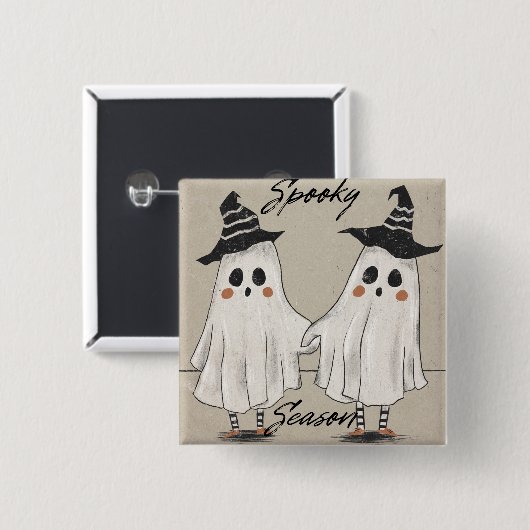 "Spooky Season Squad" Button (Vorne & Hinten)