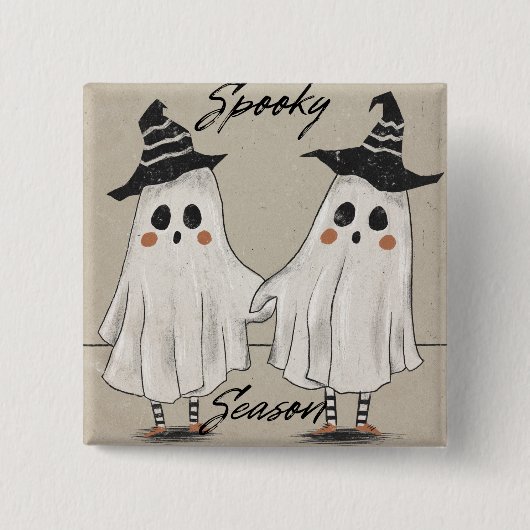"Spooky Season Squad" Button (Vorderseite)
