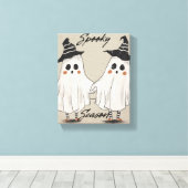 Spooky Season Squad Stretched Canvas Print Leinwanddruck (Insitu (Holzboden))