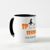 Spooky Season Tasse - Ghost Halloween Coffee Cup (Vorderseite Links)