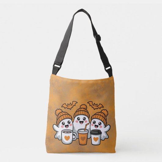 Spooky Season Tote Bag Tragetaschen Mit Langen Trägern (Vorderseite)