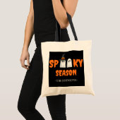 Spooky Season Tote Bag - Trick oder Treat Bag Tragetasche (Vorderseite (Produkt))