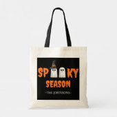 Spooky Season Tote Bag - Trick oder Treat Bag Tragetasche (Rückseite)