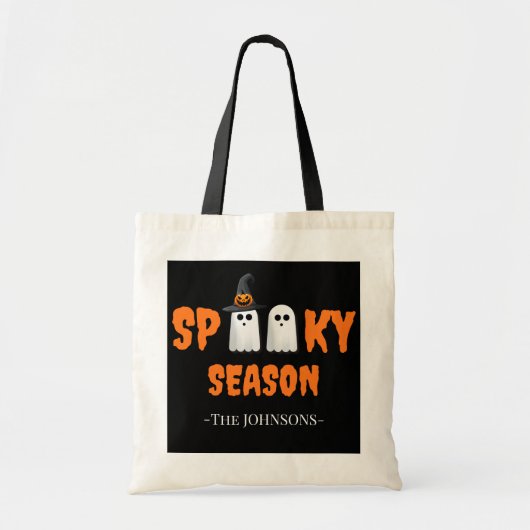 Spooky Season Tote Bag - Trick oder Treat Bag Tragetasche (Vorne)