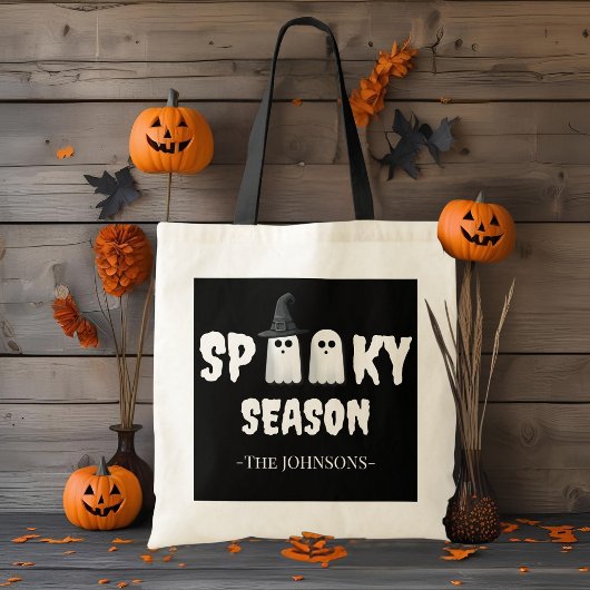 Spooky Season Tote Bag - Trick oder Treat Bag Tragetasche