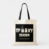 Spooky Season Tote Bag - Trick oder Treat Bag Tragetasche (Rückseite)